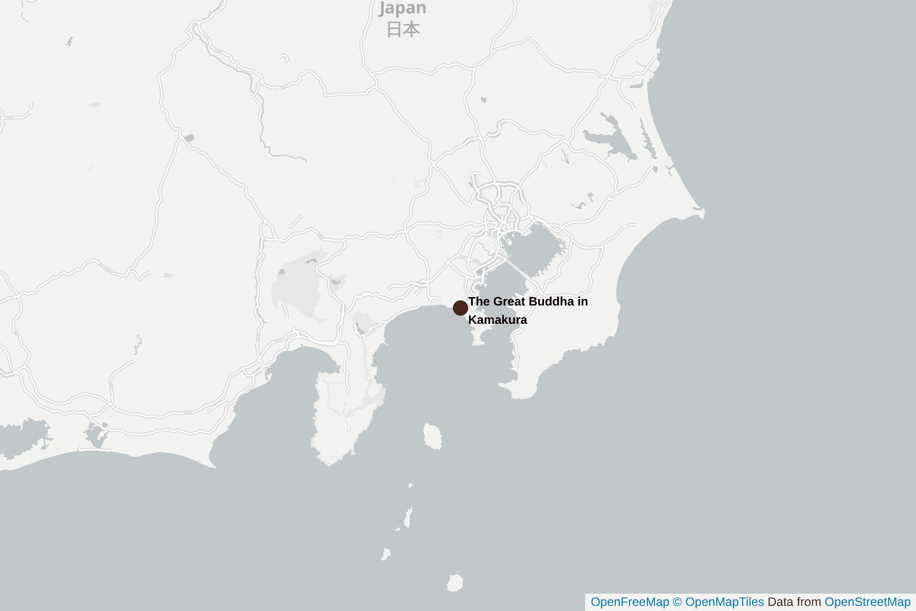 Carte de Kamakura
